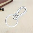 thumbnail image 2 of 3 Pcs Car Keychain Metal Keychian Rings for Families Detachable Auto Keyring Keychains, 2 of 6