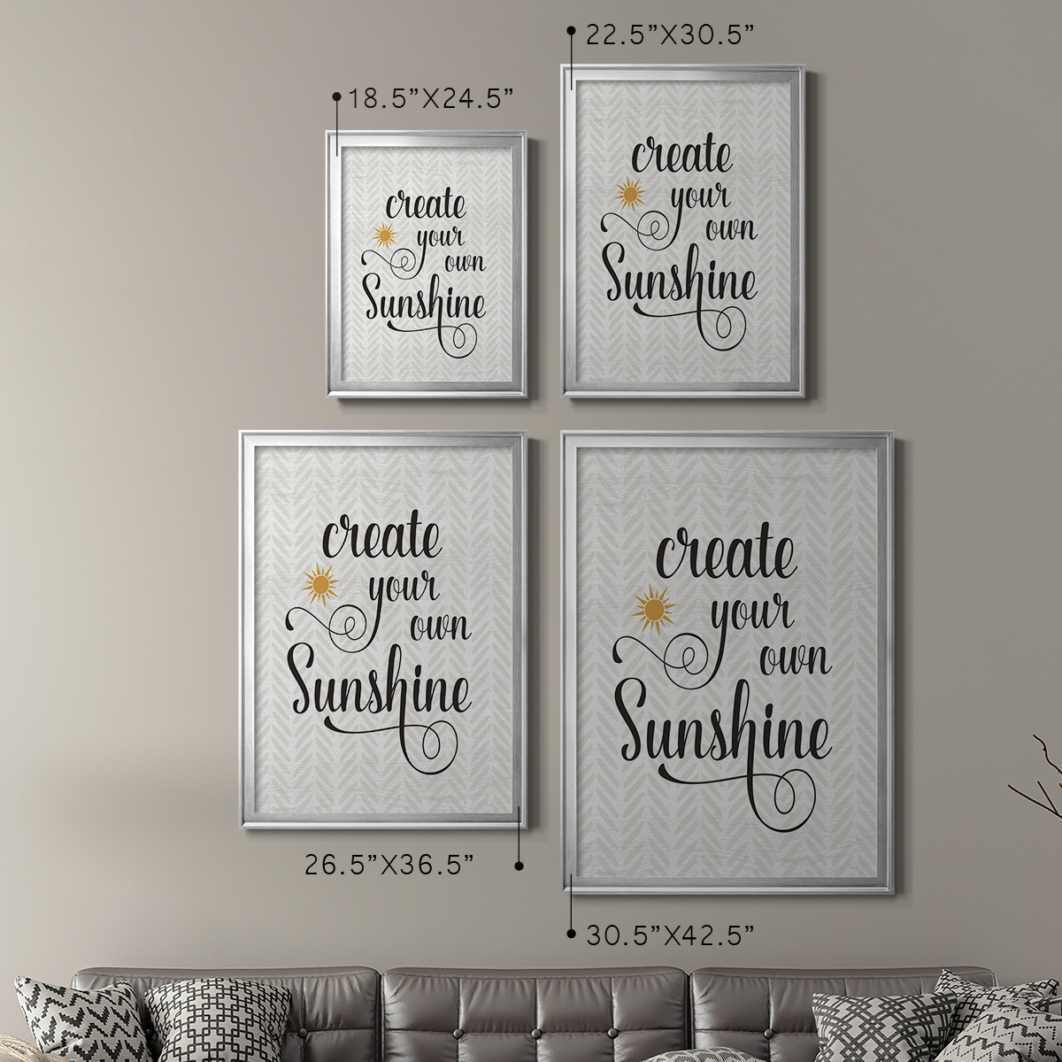 Create Your Own Sunshine Premium Classic Framed Print - Ready to Hang