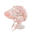 thumbnail image 3 of Girls Christening Hat Baby Girl French Bonnet Sun Cap Infant Breathable Hat Vintage Headdress Little Girl, 3 of 9