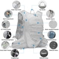 thumbnail image 4 of OUTDOOR INOXTO 12L Cycling Hydration Backpack Lightweight Riding Vest Pack Backpack for Outdoor Running Camping Hiking Mountaineering, 4 of 8
