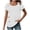 Khaki 1, variant on hotojiny Womens Tops Lightweight Short Sleeve Loose Blouses Scoop Neck Fashion Work Office Trendy Clothing with Buttons