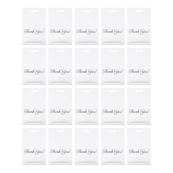 GOOHOCHY 20Pcs Clothes Shipping Bag Thick Packing Bag Clothes Packing Bag Portable Shipping Bags