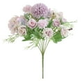 hengsof Artificial Flowers, Flowers Fake Peony Silk Hydrangea Bouquet