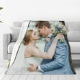 thumbnail image 4 of Personalised Photo Blanket Customized Blanket Picture Blanket Personalised for Kids Adults Birthday Anniversary Wedding Valentines Christmas Personalized Gifts 10 Photos 4 Size, 4 of 6