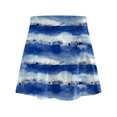 thumbnail image 5 of ICHUANYI Clearance Women's Summer Pleated Tennis Skirts Athletic Stretchy Short Yoga With Pocket Fake Two Piece Trouser Skirt Shorts(Blue, M) ICHUANYI WER2023081400023, 5 of 5
