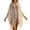 Beige, variant on Women Swimsuit Cover Up Floral Lace Fringe Open Front Cover Ups Sheer Mesh See Through Cardigan for Summer Beach Vacation Dark Blue