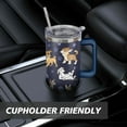 thumbnail image 7 of Insulated Dog Lover Tumbler for Women - 40oz Leakproof Travel Mug with Handle & Straw - Cute Puppy Gift Coffee Cup, 7 of 7