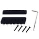 thumbnail image 5 of Tuerca de bloqueo de guitarra sin cabeza eléctrica 7 cuerda de latón portátil instrumento musical universal instrumento de ajuste de tipos de ajuste con tornillos de montaje Noticed OD010900-00, 5 of 7