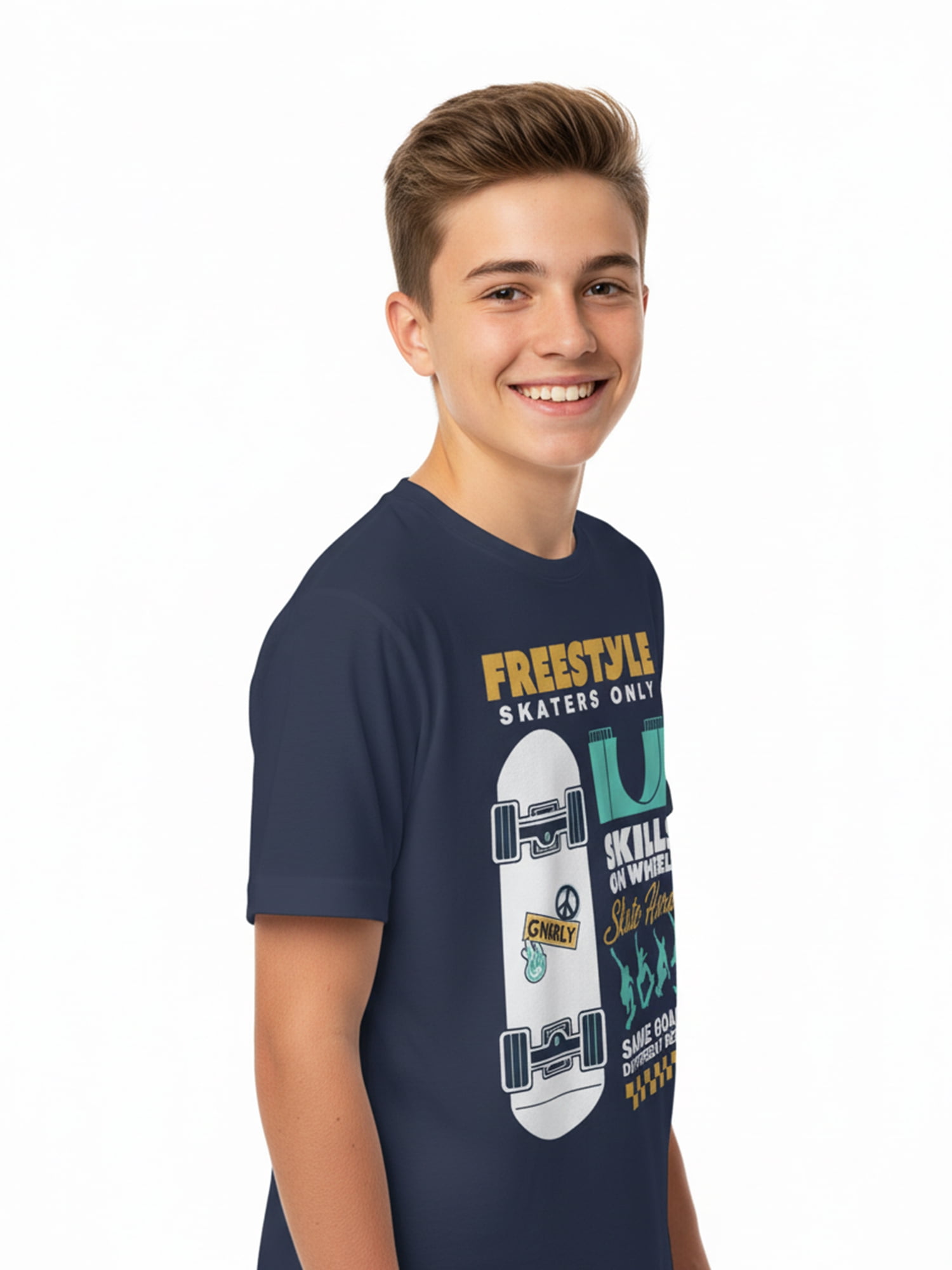 Wonder Nation, Boys' Graphic T-Shirt, My Skate Park, Sizes 4-18