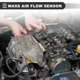 thumbnail image 2 of Conjunto de sensor de flujo de aire masivo Unique Bargains, para Nissan Almera Tino 1998-2006, plástico y metal, No.226805M30A, negro, 2 of 7