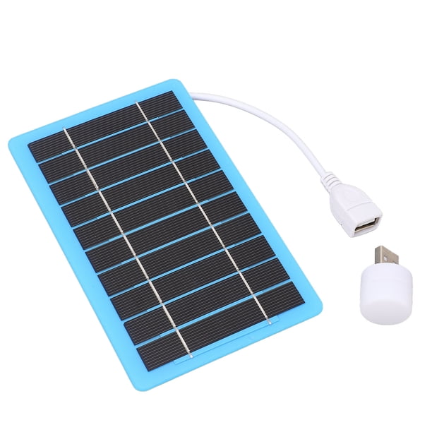 Panel Solar, Panel De Carga Solar Portátil Respetuoso Del Medio Ambiente Del USB 5W Para Acampar