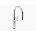 thumbnail image 1 of Kohler K-22974-CP Crue Touchless Pull-Down Single-Handle Kitchen Faucet - Polish Chrome, 1 of 1
