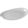 thumbnail image 1 of White Oval Serving Tray - with Handles, 1 of 2