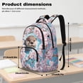 thumbnail image 7 of Yspwyqan Kids Backpack Set for Middle School, Otter Cherry Blossom Backpack Set for Kids Girls, 600D Lightweight Large Capacity Laptop Bags for Elementary, 7 of 7