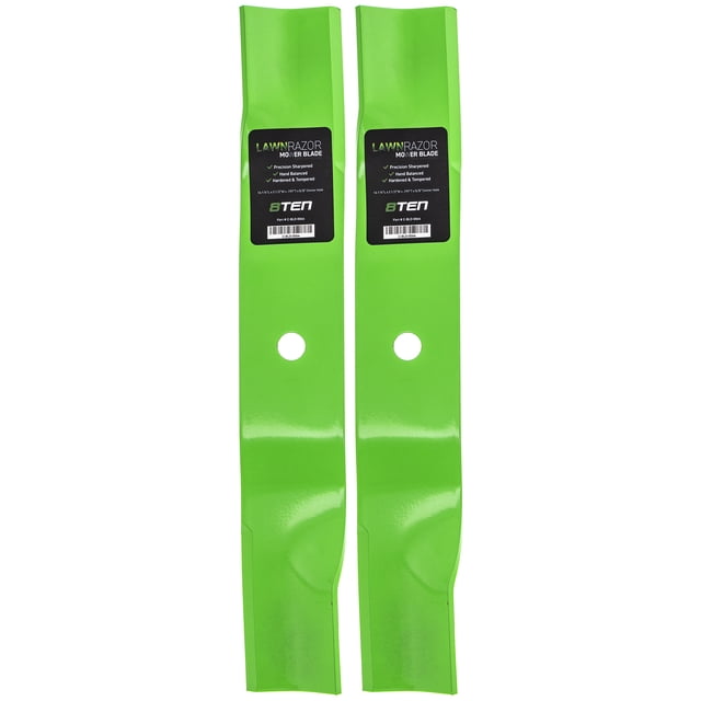 LawnRAZOR High Lift Blade 32 inch for Bobcat 112111-01 2 Pack 810-CBL2286D