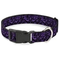 thumbnail image 1 of Buckle-Down BAC-W31968-NL Breakaway Cat Collar, 1 2" Wide - Fits 9-15" Neck - Large, Skulls, 1 of 1
