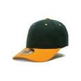 thumbnail image 2 of Plain Adjustable Hook & Loop Hat - 12 Pack - Green/Gold, 2 of 3