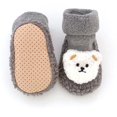 thumbnail image 4 of REDARER Baby's 1st Winter Booties - Ultra-Soft Sole with Plush Sock Lining | Non- Cartoon Design for Early Walkers,Color:Grey,Size:0-6 Months, 4 of 6