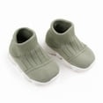 thumbnail image 6 of ZHOGXU Baby Boys And Girls Sneakers Comfortable Breathable Soft Non Slip Solid Color Spring Sports Shoes,Green,0-3 Months, 6 of 6