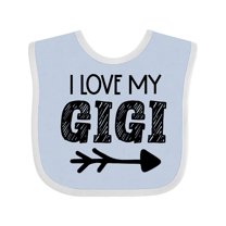 Inktastic I Love My Gigi with Arrow Boys or Girls Baby Bib