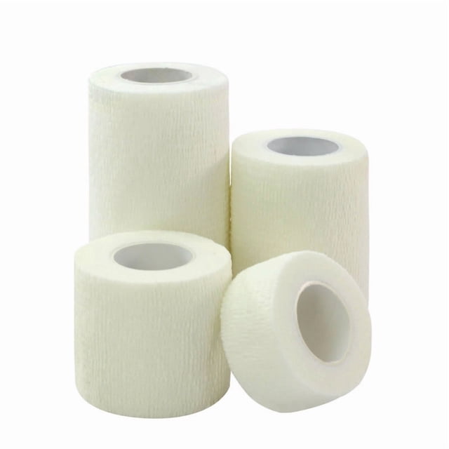 3-12 Rouleaux Bandages Auto-Adhésifs Sport Ruban Non Tissé Imperméable Protection Poignet Cheville Doigt Bandage Tatouage Largeur 2.5-10cm