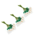 thumbnail image 4 of 144pcs Mini flores artificiales Ramos de flores encantador decoraciones florales Flower Flower DIY Suministros, 4 of 7