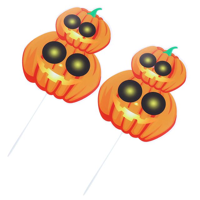 2 letreros de jardín de Halloween para decoraciones de Halloween.