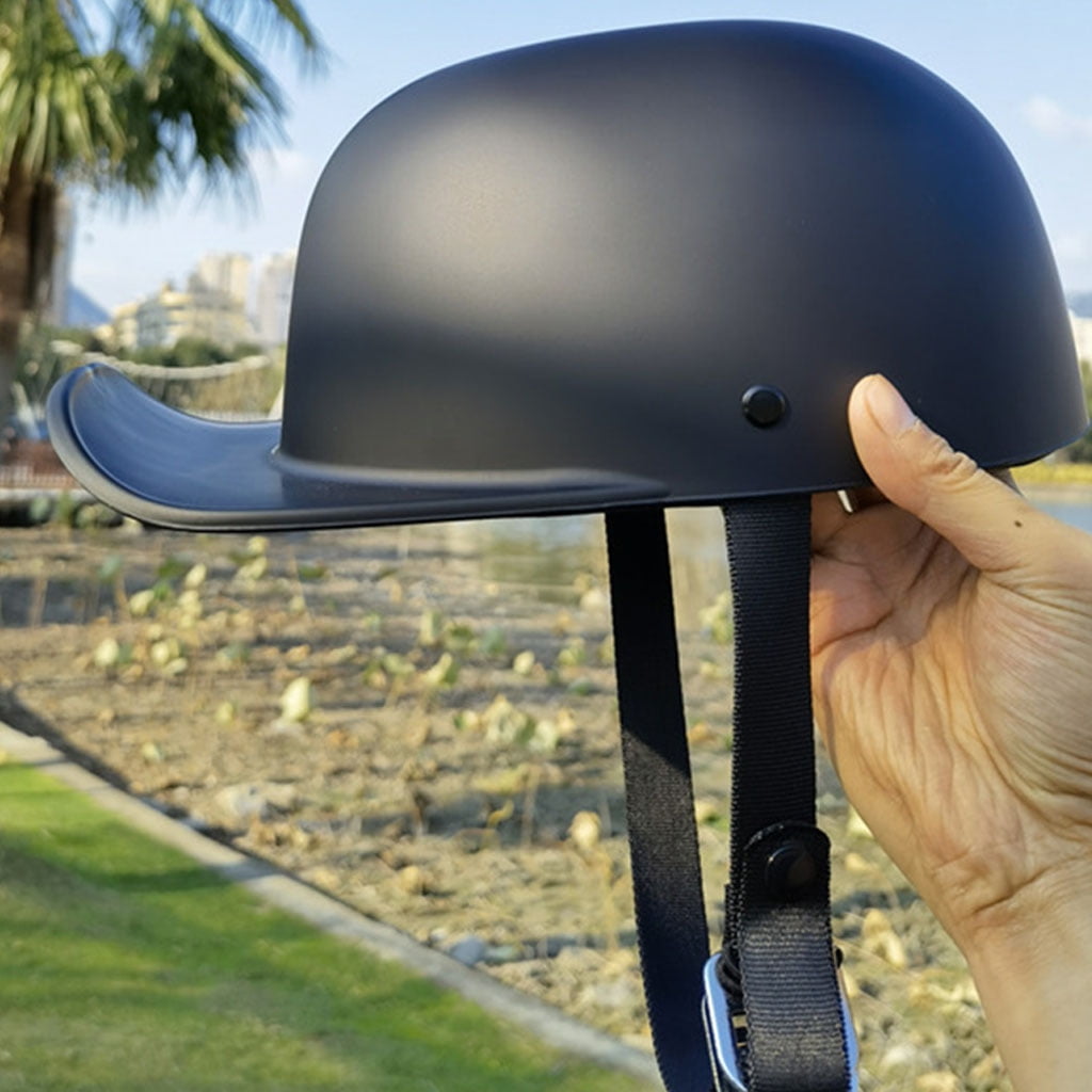 Techinal Motorcycle Half Helmet Vintage Baseball Cap Helmet Head Protector Suitable for Men Adults Safety Riding - Walmart.com Techinal Motorcycle Half Helmet Vintage Baseball Cap Helmet Head Protector Suitable for Men Adults Safety Riding - Walmart.com