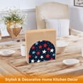 thumbnail image 6 of Yayeee Napkin Holder for Table Kitchen Paper Tissue Organization, Red White Stars, 6 of 8