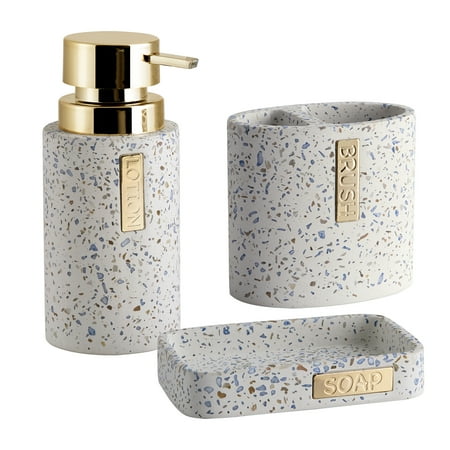 Mainstays Terrazzo Bath Collection