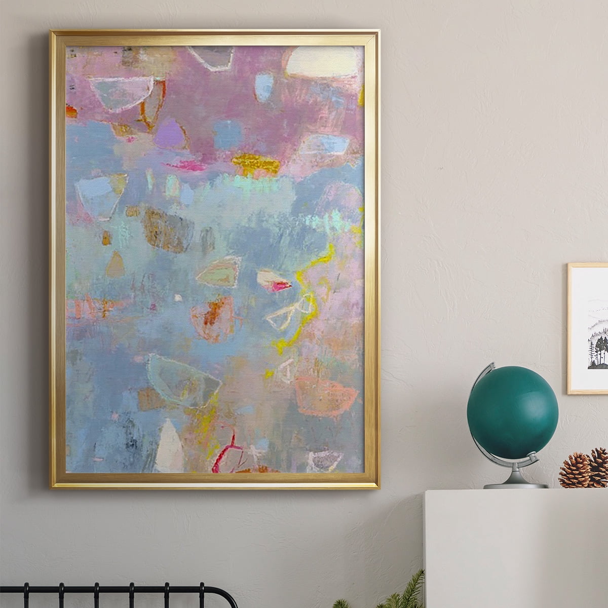 Whilst II Premium Framed Print, in Gold, Black, or Silver - Ready to Hang
