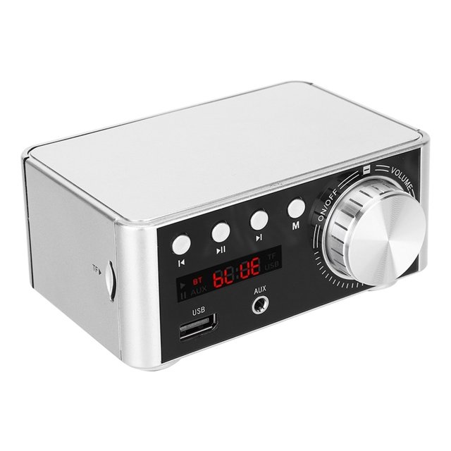 Audio , 30W X 2 And 4 Ohms Memory Card Player For AMP Black,Silver
