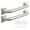 12inches 2 pack, variant on 12 inches Stainless Steel Bathroom Grab Bar Safety Handle for Bathtubs Showers Toilets