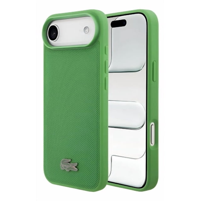 Funda Para iPhone 17 Air Lacoste Magsafe Iconic Slim Origina Verde Iconic Magsafe