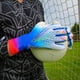 thumbnail image 3 of Guantes de fútbol para niños Guantes de portero para adultos, protección de látex antideslizante engrosada Guantes de portero transpirables con agarre fuerte y dedo, 3 of 5
