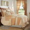 thumbnail image 4 of Farmhouse Quilt Patchwork Floral Striped Gold Camilia Bedroom Decor TCC Brands, 4 of 11