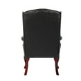 thumbnail image 5 of Boss Office Products Wingback Traditional Style Executive Guest Chair, Black, 5 of 9