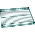 thumbnail image 2 of Nexel Wire Shelf w/Clips, Green Epoxy, 42"W X 18"D, 2 of 3