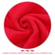 thumbnail image 4 of Preciosa manta de franela para mascotas, toalla acogedora, manta para mascotas de color sólido (rojo), 4 of 7