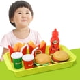 thumbnail image 1 of 14PCS Food Toy Set Educational Simulated Pretend Play Toy Kitchen Toy for Kids, 1 of 10