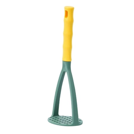

Multifunctional Potato Masher Hand Press Masher Kitchen Gadgets for Yam Tomatoes Green