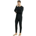 thumbnail image 4 of LANBAOSI Long John for Men Thermal Underwear Set 2 Piece Top & Botttoms Size L, 4 of 8