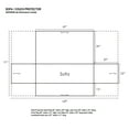 thumbnail image 6 of Global Trends Gavin Reversible Slipcover Furnture Protector, Sofa, for Teens and Adults, 6 of 9