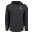 thumbnail image 2 of Men's Cutter & Buck Black Chicago White Sox Coastline Epic Comfort Recycled Eco Hoodie Long Sleeve T-Shirt, 2 of 3