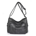 thumbnail image 2 of MUSOIE Large Crossbody Bags for Women Multi Pockets Shoulder Bags Soft Vintage Vegan Leather Purses, 2 of 7