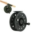thumbnail image 1 of 7/8 Fly Fishing Reel, Beautiful Appearance Black High Strength Fly Fishing Wheel Plastic  for Lakes for Rivers, 1 of 7