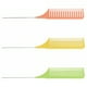 thumbnail image 4 of Paquete de 3 peine de tejido Resaltando Foiling Secning Pegs Styling Peluquería Herramientas de belleza Regalos Regalos Principiante Estilista DIYOO CE011621-03, 4 of 7