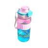 thumbnail image 2 of LJNYFDC Bouteille de Sport Étanche Bouteille d'Eau de Qualité Alimentaire Résistante à la Chaleur Large Ouverture Réutilisable Contenant de Boisson Essentiel pour Entraînement Physique et Activités Extérieures, 2 of 7