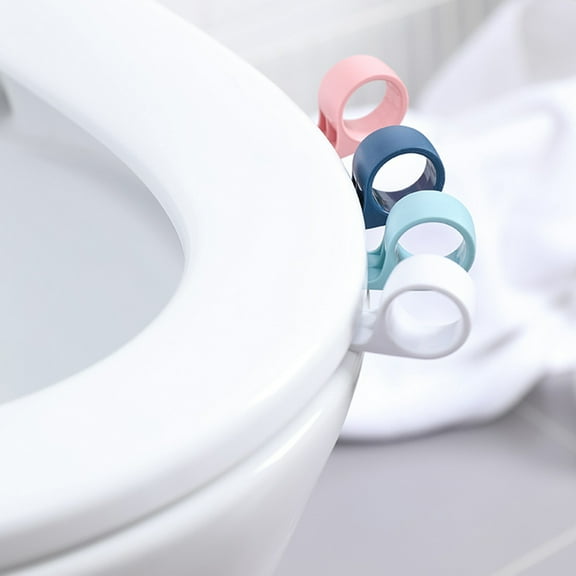 AURARMLET 5Pcs Random Color Toilet Riser for Elderly Anti-touching Seat Lifter .54x0.78x1.18 Inch