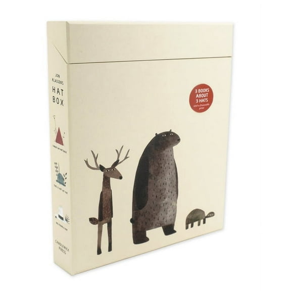 The Hat Trilogy Jon Klassen's Hat Box: (Keepsake Box Set Containing Three Clever Picture Books Plus a Frameable Print), (Paperback)